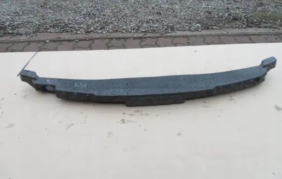 Front bumper foam support bar