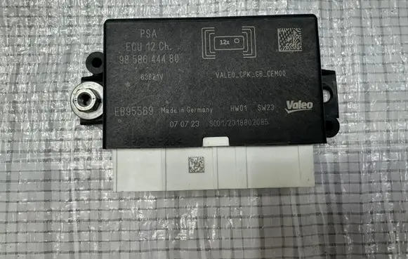 Fiat 500E Parking PDC control unit/module 9858644480