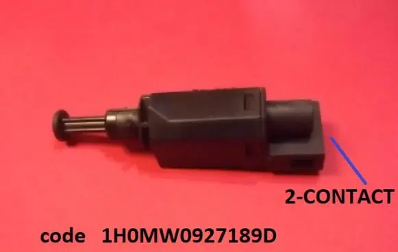 Audi TT Mk1 Clutch pedal sensor 1H0MW0927189D