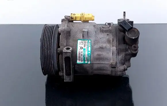 Peugeot 407 Air conditioning (A/C) compressor (pump) SD7C16 9656572480 03745105561