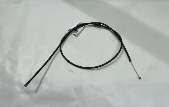 BMW 5 F10 F11 Engine bonnet/hood lock release cable 7255801