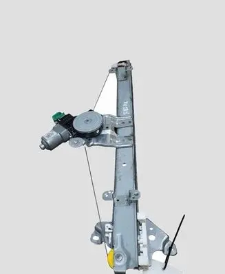 Nissan Leaf I (ZE0) Front door window regulator with motor 807303NA1A