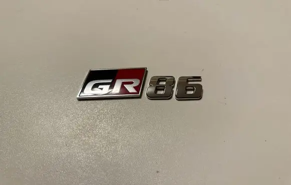 Toyota GR 86 Manufacturers badge/model letters 