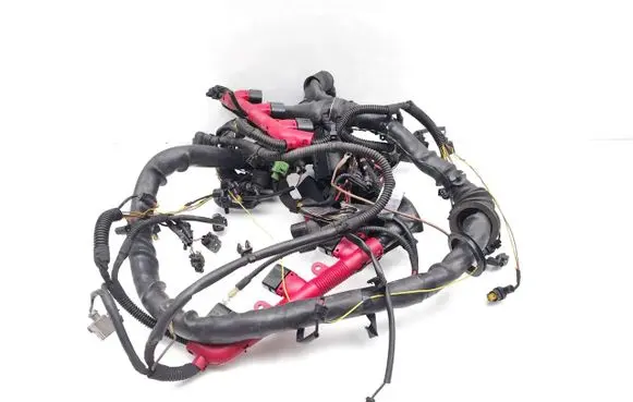 Engine installation wiring loom