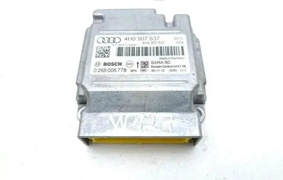 Audi A8 S8 D4 4H ESP acceleration yaw rate sensor 4H0907637