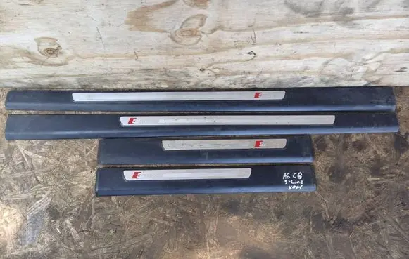 Audi A6 S6 C6 4F Front sill trim cover 4F0853376E 4F0853375E 4F0853374E
