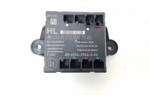 Mercedes-Benz E W212 Door control unit/module A2129003906
