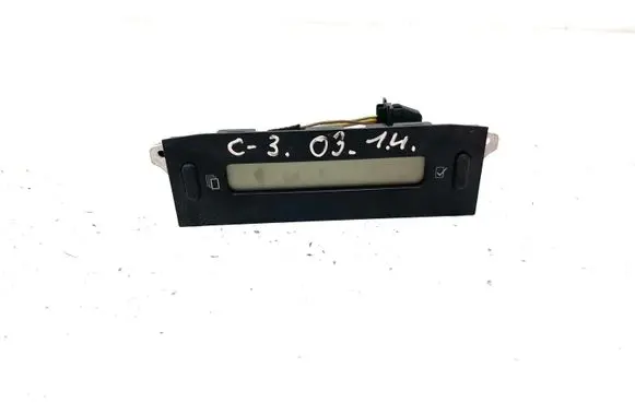 Citroen C3 Screen/display/small screen 216543008 9647409477B00