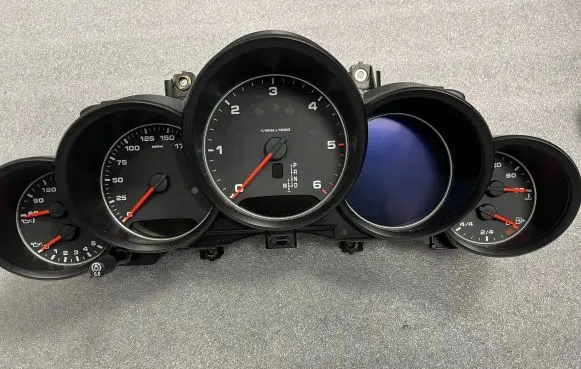 Porsche Cayenne (92A) Speedometer (instrument cluster) A2C53350816 A2C96940300