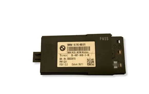 BMW 1 F20 F21 Seat heating relay 921646801