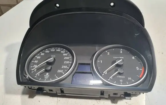 BMW 3 E90 E91 Speedometer (instrument cluster) 9166859 728018247 14369510