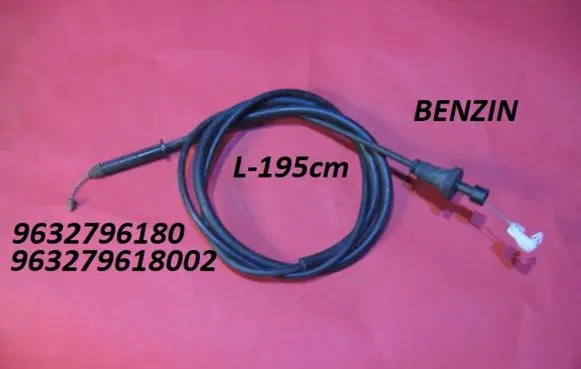 Peugeot 206 Throttle cable 9632796180 963279618002