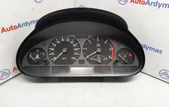 BMW 3 E46 Speedometer (instrument cluster) 6915239 62116915239 6931245