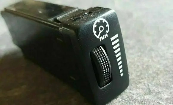 Panel lighting control switch