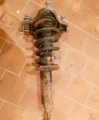 Audi A6 S6 C5 4B Front shock absorber with coil spring