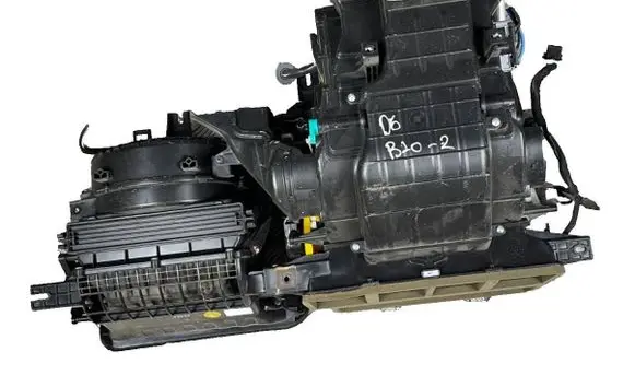 Interior heater climate box assembly