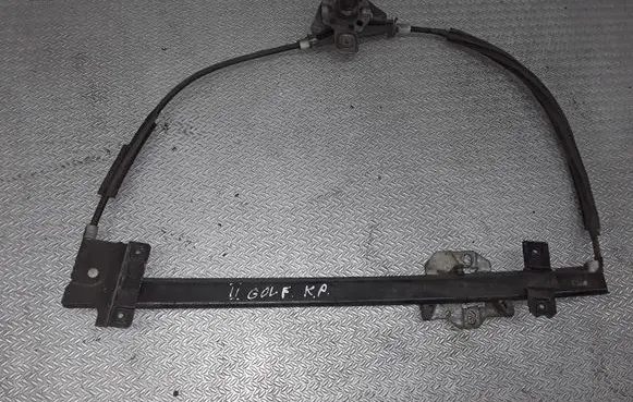 Volkswagen Golf II Front door manual window regulator 
