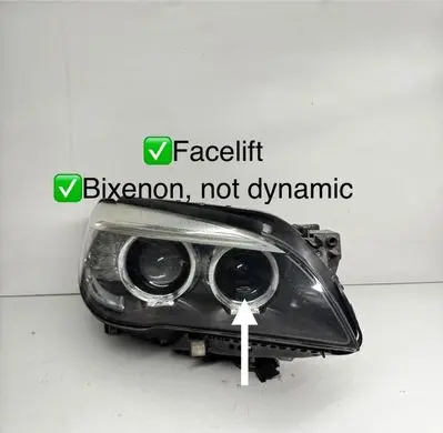 BMW 7 F01 F02 F03 F04 Headlight/headlamp 7289096 7253200000 E3U492L