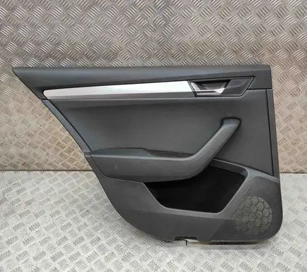 Skoda Superb B8 (3V) Rear door card panel trim 3V9867211 3V9867023D