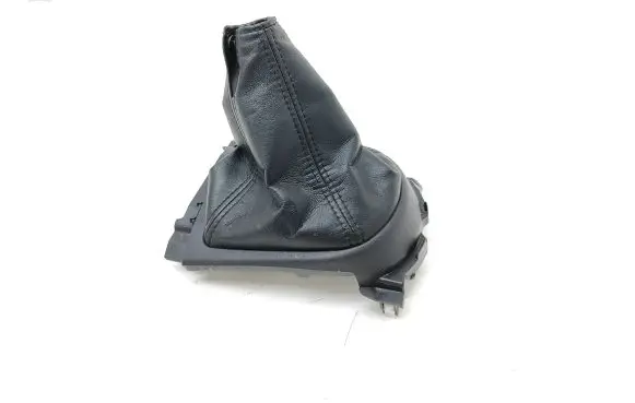 Gear lever shifter trim leather/knob