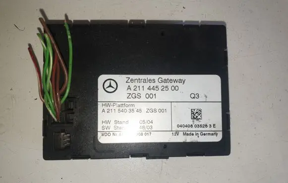 Mercedes-Benz E W211 Door central lock control unit/module A2114452500