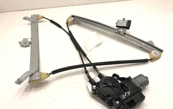 Volkswagen Polo V 6R Front door window regulator with motor 6R0959801AB