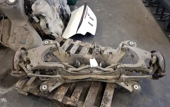 Audi A8 S8 D3 4E Rear axle beam 4E0505235C