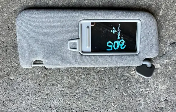 Hyundai Santa Fe Sun visor braknumeruczci