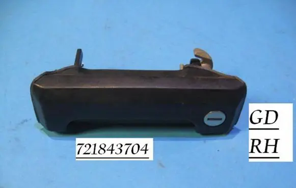 Volkswagen Transporter - Caravelle T4 Sliding door exterior handle 721843704