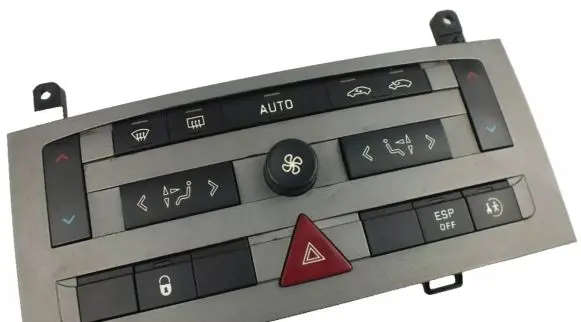 Peugeot 407 Climate control unit 96533783YW