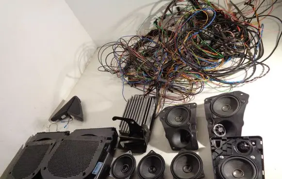 BMW 7 F01 F02 F03 F04 Audio system kit 9226241 9151969 7860111