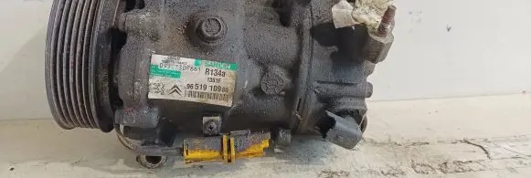 Peugeot 207 Air conditioning (A/C) compressor (pump) 9651910980 SD6C12 SANDEN