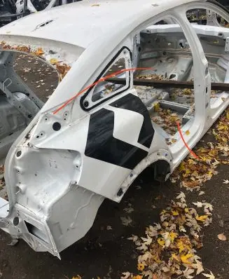 Citroen C4 III e-C4 Rear quarter panel 