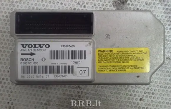 Volvo V70 Airbag control unit/module P30667469 0285001655