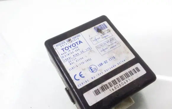 Toyota Corolla Verso E121 Door central lock control unit/module 897410F010