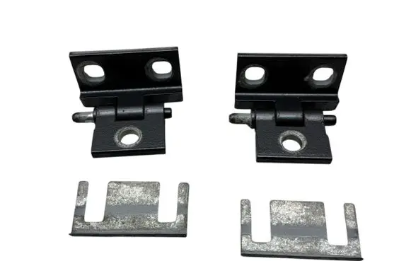 Rear door hinge set