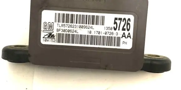 Opel Insignia A ESP acceleration yaw rate sensor 13505726