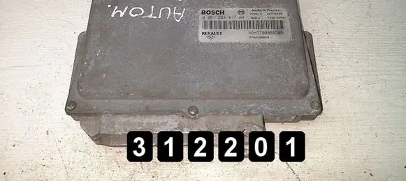 Renault Laguna I Engine control unit/module 0261204417