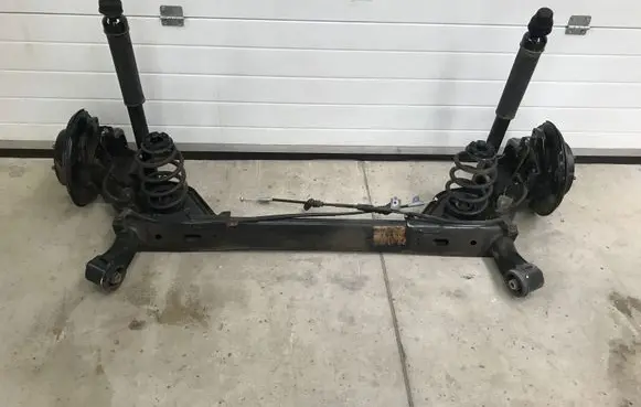 Rear axle beam