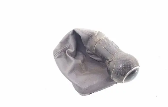 Gear lever shifter trim leather/knob