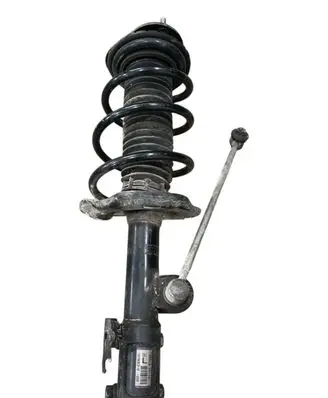 Front shock absorber with coil spring