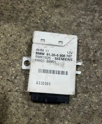 BMW 5 E39 Tow bar trailer control unit/module 61356908767 5WK1025 HW01SW01