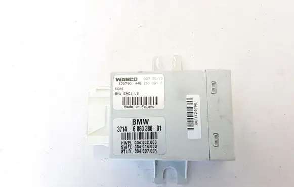 BMW 5 F10 F11 Air suspension control unit module (rear) 37146860386