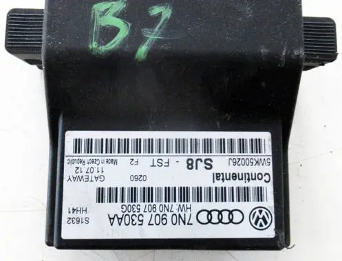 Volkswagen PASSAT B7 Gateway control module 7N0907530AA 7N0907530G