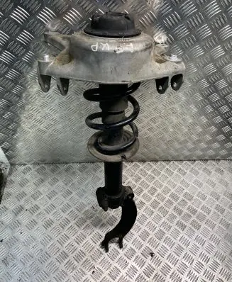 Front shock absorber with coil spring