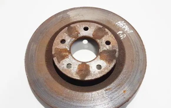 Nissan Qashqai Front brake disc ventiliuojamas