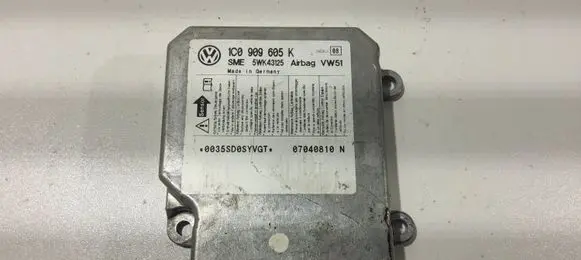 Volkswagen Polo Airbag control unit/module 1C0909605K 5WK43125