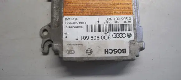Volkswagen Touareg I Airbag control unit/module 3D0909601F
