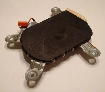 Front door airbag