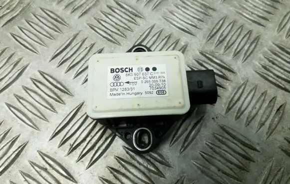 ESP acceleration yaw rate sensor